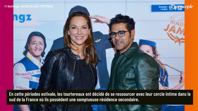 EXCLU Jamel Debbouze et Mélissa Theuriau ont mis le cap sur une très belle région, le couple repéré avec un humoriste récemment devenu papa