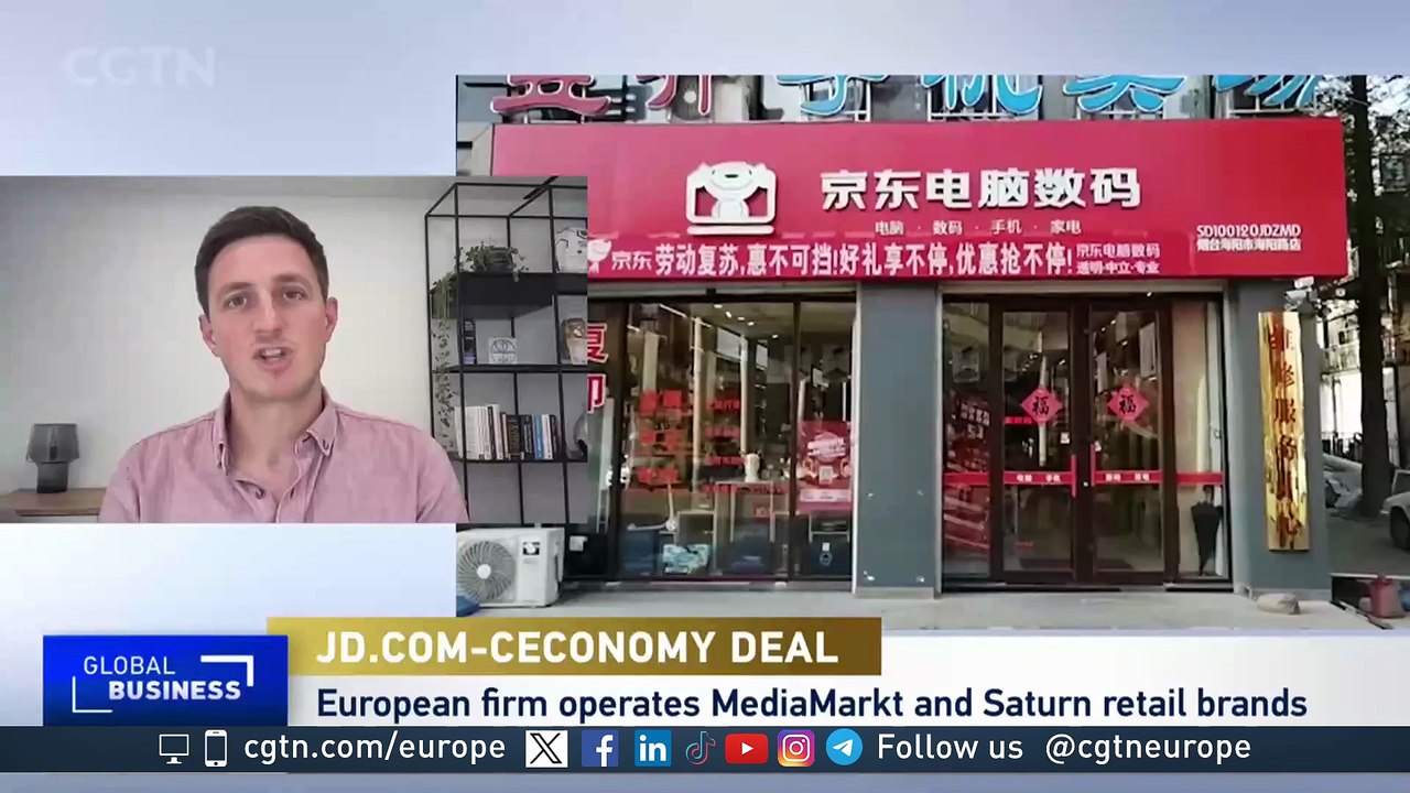 JD.com to buy Germany's Ceconomy in deal valuing it at $2.5BN