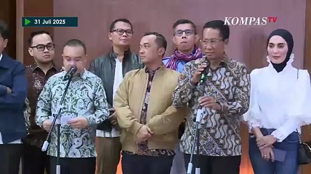 Menkum Supratman soal Abolisi Tom Lembong: Seluruh Proses Hukum Dihentikan