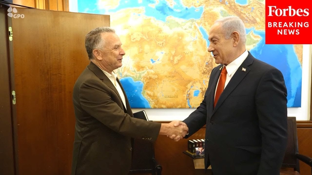 Steve Witkoff Meets With Benjamin Netanyahu As Canada Plans To Recognize A Palestinian State
