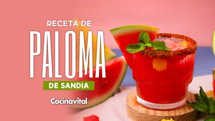 Refrescante Paloma de Sandía en Solo 10 Minutos 🍉