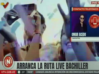 Omar Acedo anuncia la agenda de presentación de la Ruta Live Bachiller 2025 a nivel nacional