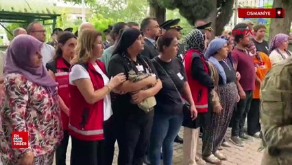 Şehit Uzman Çavuş Servet Ökkeş Çakır son yolculuğuna uğurlandı