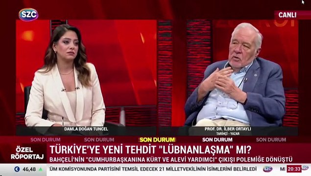 İlber Ortaylı SÖZCÜ TV'de Türkiyeli tanımını topa tuttu!