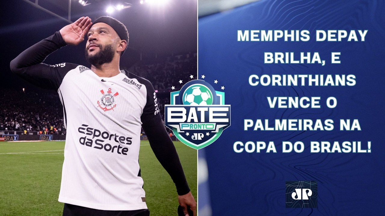 Corinthians VENCE Palmeiras com Memphis DECISIVO; Paquetá ABSOLVIDO; Flamengo JOGA | BATE-PRONTO