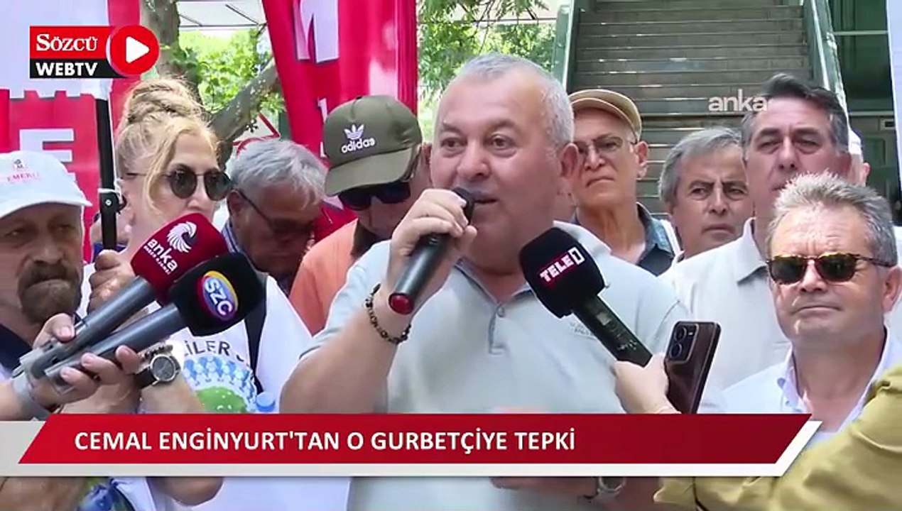 Cemal Enginyurt'tan o gurbetçiye tepki