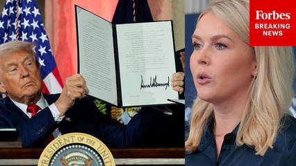 Karoline Leavitt Says Trump To Sign Executive Order As Tariff Deadline Hits Tomorrow