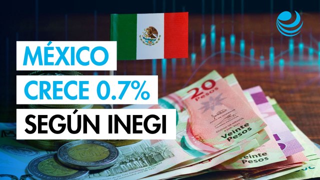 Economía mexicana crece 0.7% y evita recesión en el segundo trimestre INEGI