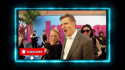 Pamela Anderson & Liam Neeson NEARLY Kiss Mid-Interview