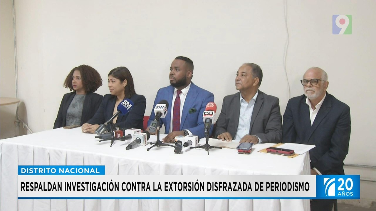 Colegio de periodista respaldan investigación contra extorción a periodistas | Primera Emisión SIN