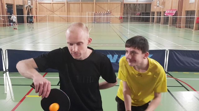 Entraînement de Tennis de Table à Nogent le 14/03/25 - Les pongistes de l'ASNTT