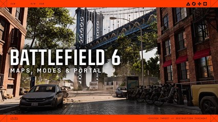 Vistazo a Battlefield 6: Mapas, Modos de juegos y Portal