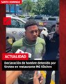 Declaración de hombre detenido por tiroteo en restaurante MG Kitchen