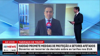 RESPOSTA? Haddad promete medidas de proteção a setores afetados pelo tarifaço de Trump