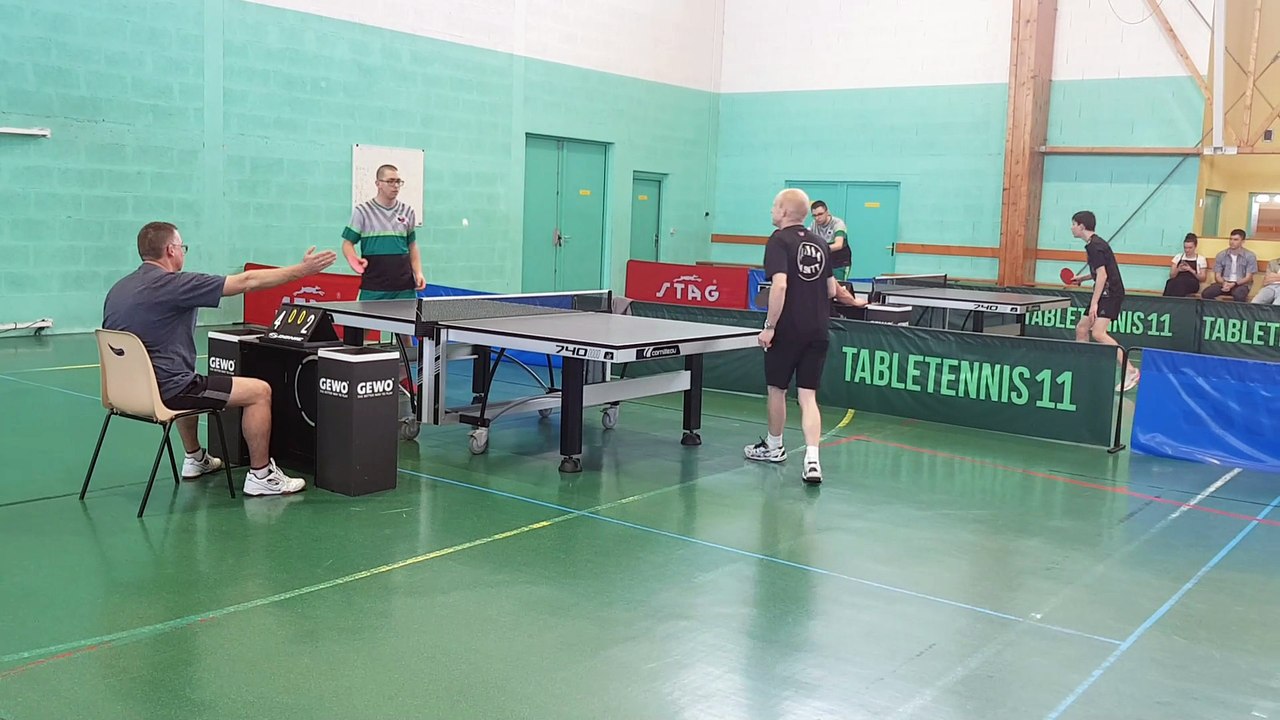 Championnats de Tennis de Table à Chalindrey le 05/04/25 - Phase 2 - Nogent 2 vs Chalindrey CS 4