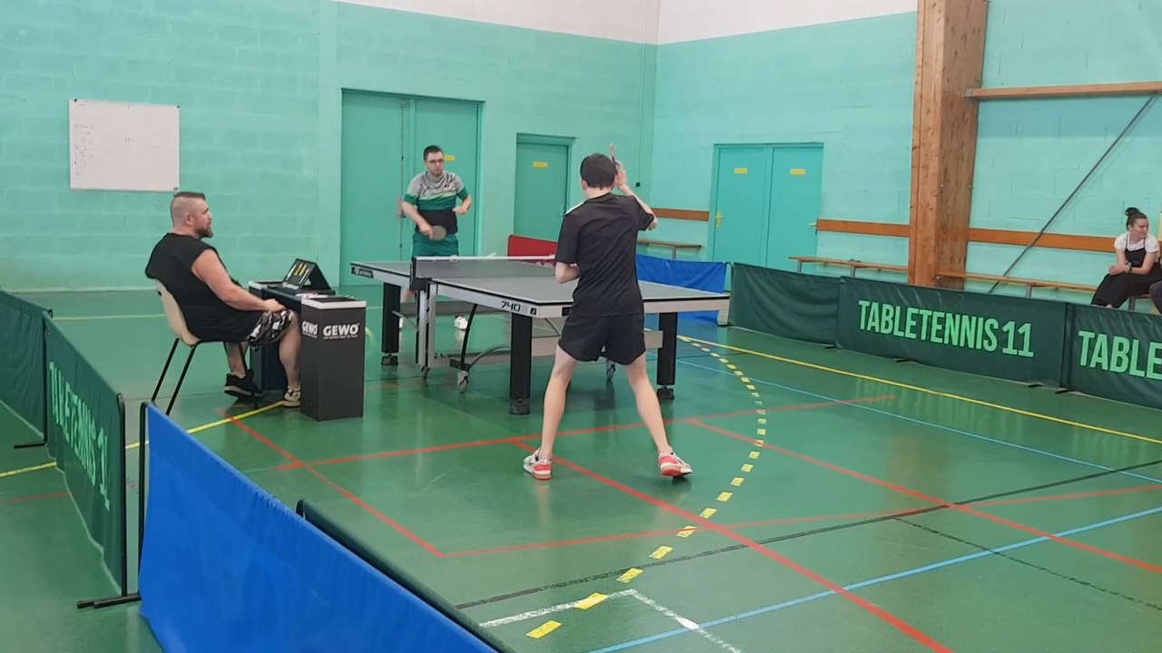 Championnats de Tennis de Table à Chalindrey le 05/04/25 - Phase 2 - Nogent 2 vs Chalindrey CS 4