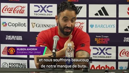 Man. United - Amorim : "Nous jouons mieux parce que Rasmus Højlund joue mieux"