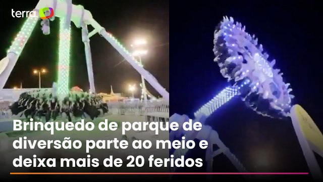 Brinquedo se parte em parque de diversões e deixa mais de 20 feridos na Arábia Saudita