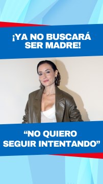 Marimar Vega revela por qué no quiere tener hijos 👀