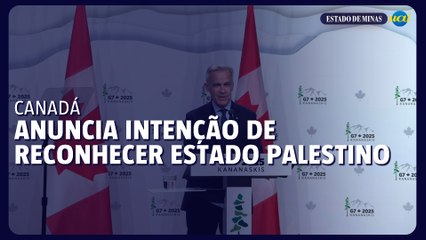 Canadá anuncia intenção de reconhecer Estado Palestino em setembro