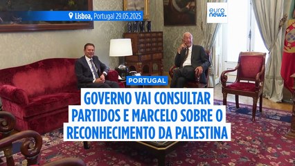 Governo vai ouvir Marcelo e partidos sobre reconhecimento da Palestina