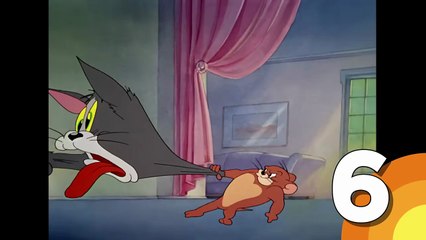 Tom & Jerry | Top 10 Funniest Chase Scenes 🐭😹 Classic Cartoon Compilation _ WB Kids