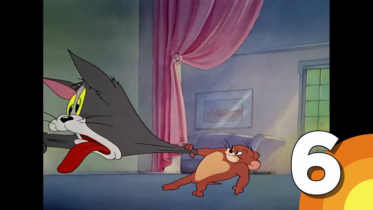 Tom & Jerry | Top 10 Funniest Chase Scenes 🐭😹 Classic Cartoon Compilation _ WB Kids