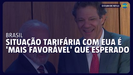 Brasil considera situação tarifária com EUA 'mais favorável' do que o esperado