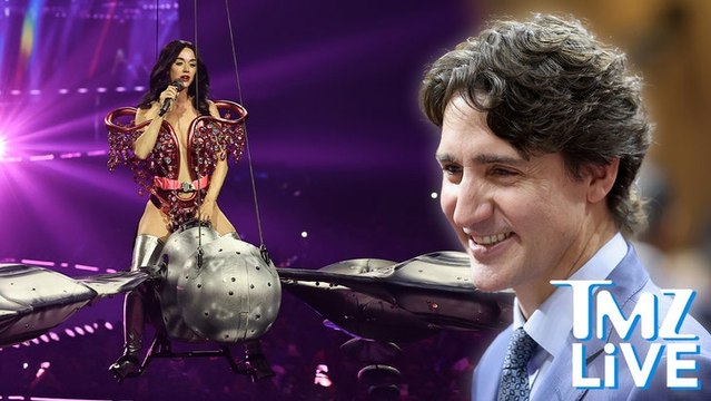 Justin Trudeau Spotted in Katy Perry Concert Crowd | TMZ Live