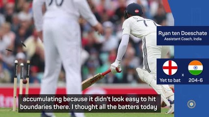 'We'll let him have that one' - Indian coach on Shubman Gill run out