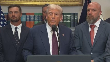 Trump ERUPTS After Tariff Question: “Lunatics Like You!”