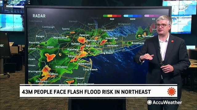 Life-threatening flooding strikes major cities in the Northeast