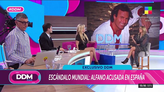 Graciela Alfano habló sobre los rumores de arruinar el matrimonio de Julio Iglesias