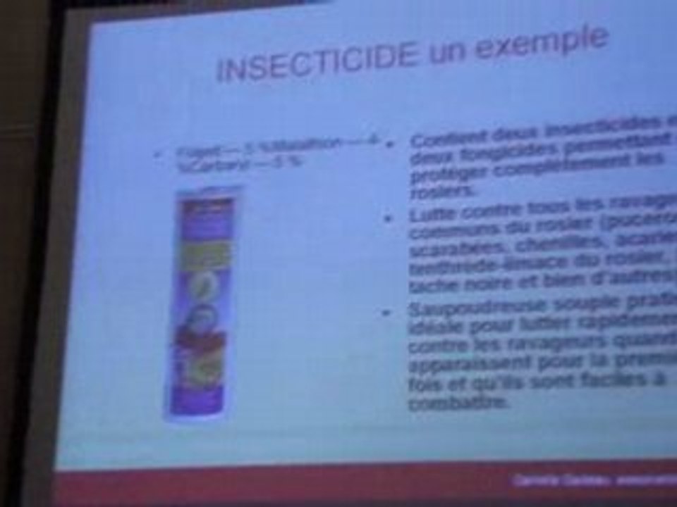 Les pesticides par Danielle Gadeau / Association Parus's