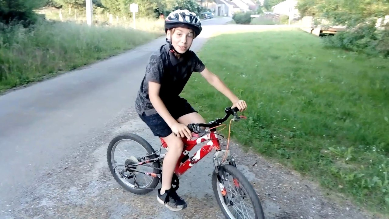 Petit défis avec le vélo de mes potes le 05/06/17 - Chaudenay