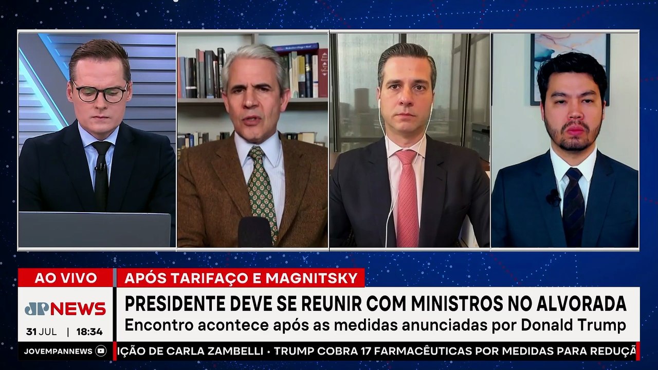 LULA SE REÚNE COM STF APÓS SANÇÕES / ALCKMIN TENTA NEGOCIAR TARIFAÇO | OS PINGOS NOS IS - 31/07/25