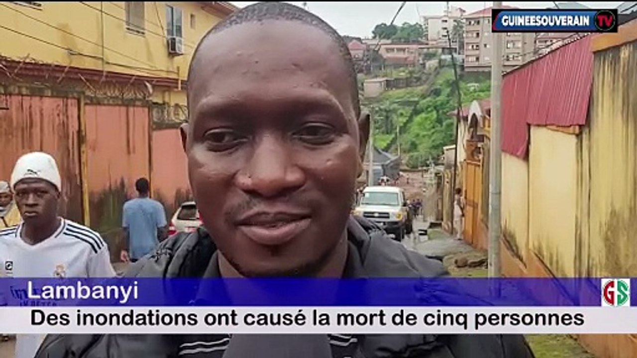 Conséquences des fortes pluies à Lambanyi et Simanbossia