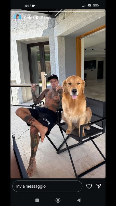 Fedez con silvio