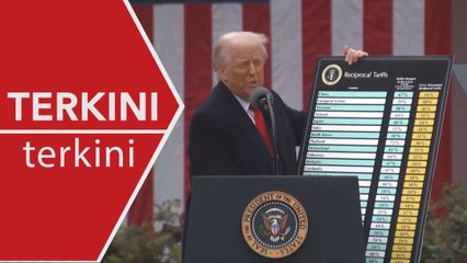 [TERKINI] A.S turunkan tarif terhadap Malaysia kepada 19 peratus