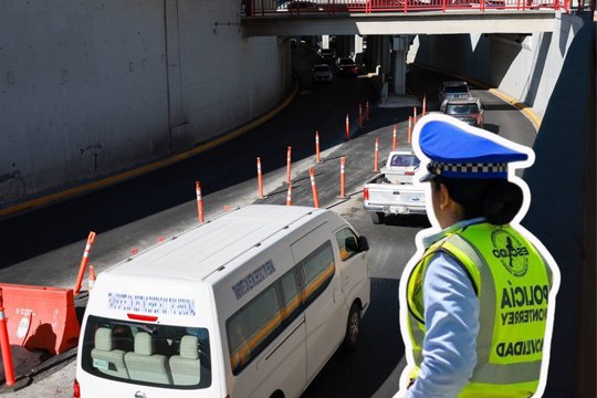 Monterrey y San Pedro de la mano con carriles contraflujo