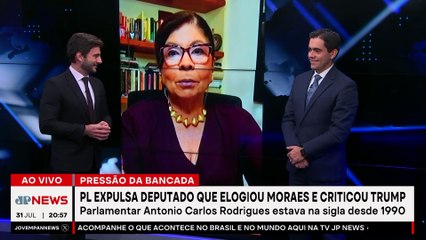 PL expulsa Antonio Carlos Rodrigues por elogios a Moraes e críticas a Trump