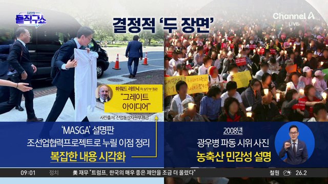 큰 산 넘은 관세협상…‘전격 타결’ 결정적 두 장면