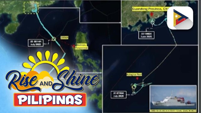 PCG, nakabantay sa 3 Chinese Research vessel na pumasok sa EEZ ng Pilipinas sa West Philippine Sea | Patrick de Jesus-PTV