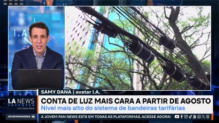 Samy Dana: conta de luz mais cara em Agosto | IA NEWS