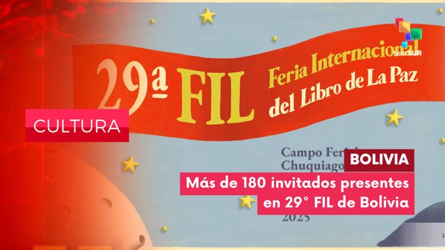 Se desarrolla la 29ª Feria Internacional del Libro en la Ciudad de la Paz CULTURA EDICIÓN CENTRAL 31-07-2025