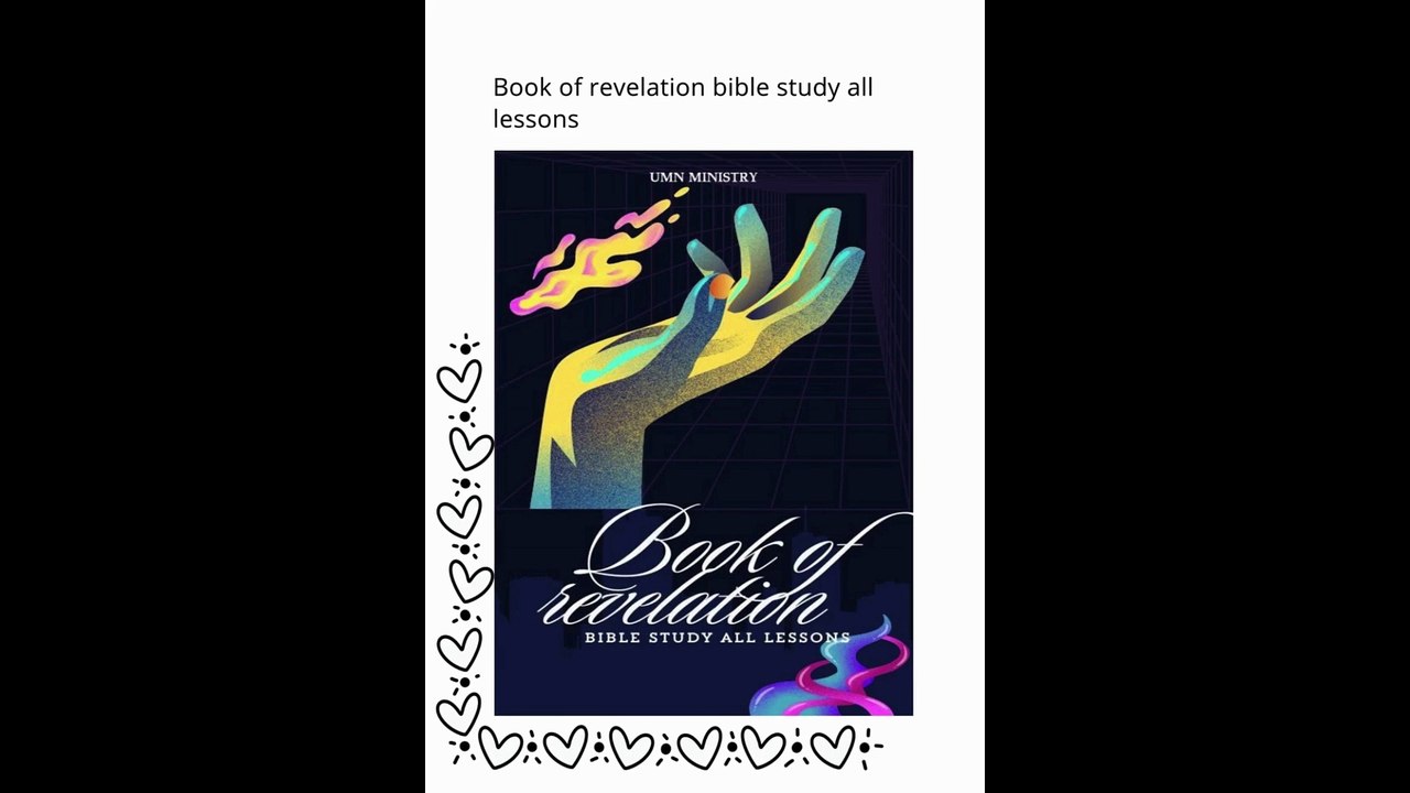 Book of revelation bible study all lessons