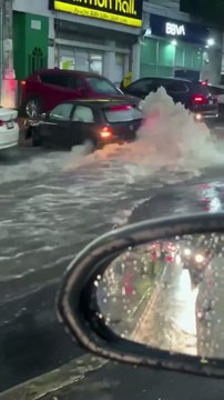 Fuertes lluvias y encharcamientos CDMX. Jueves 31 de julio 2025