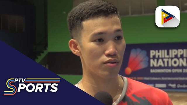 Top ranked badminton player Clarence Villaflor, inaasahan ang pagsabak sa Saipan Tournament