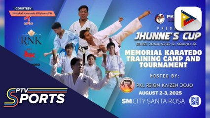 Jhune's Cup ng Philippine Karatedo League, paparating na ngayong weekend