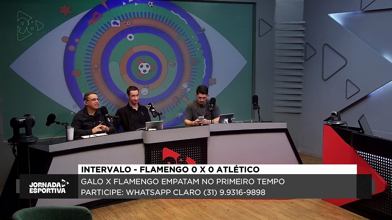 Jornada Esportiva 98 - Flamengo x Atlético-MG 31/07/25